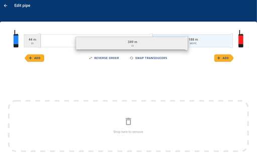 Pipe Edit (drag segment)