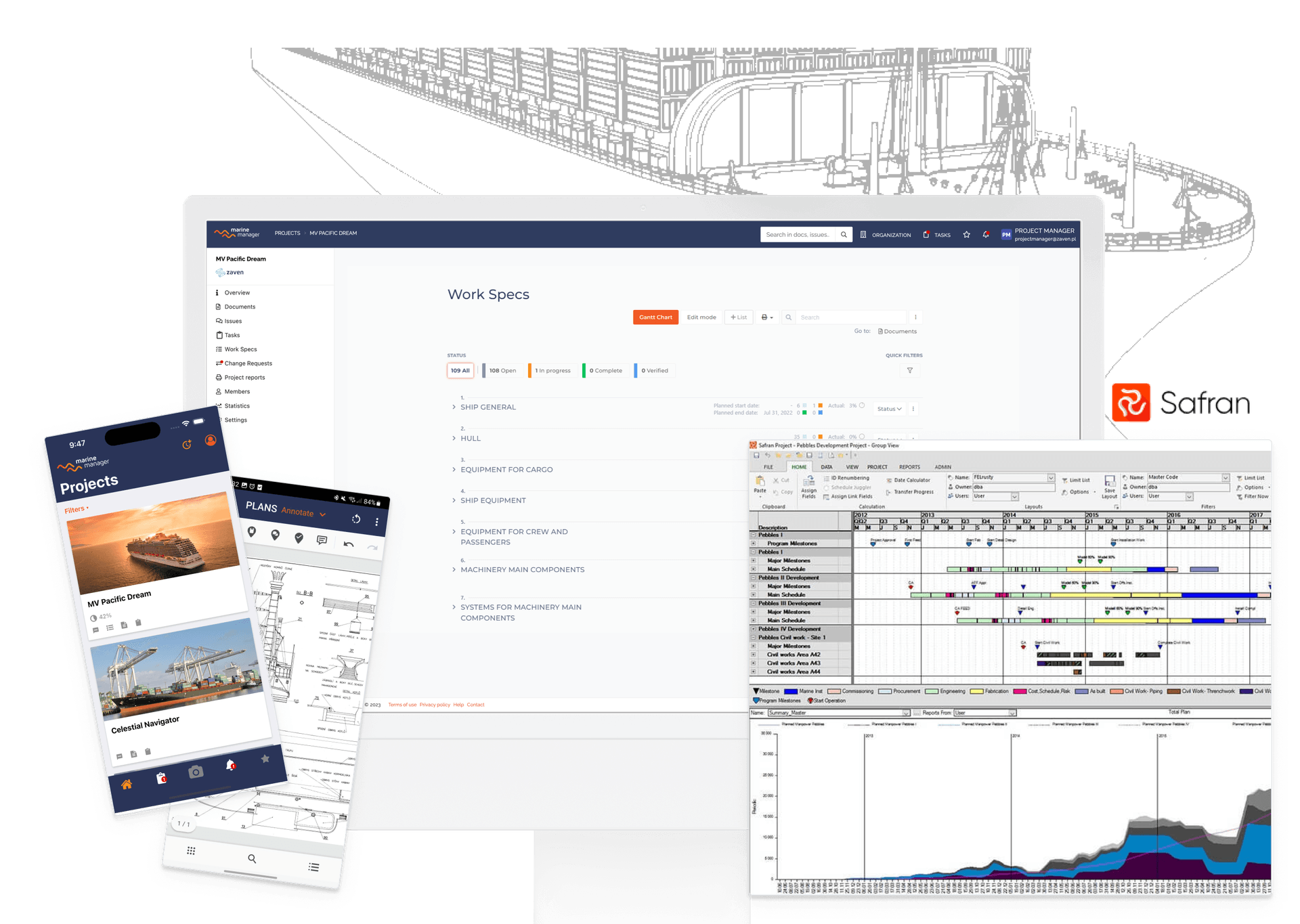 Integration of a desktop risk-analysis app and a web-based solution for the marine industry by zaven